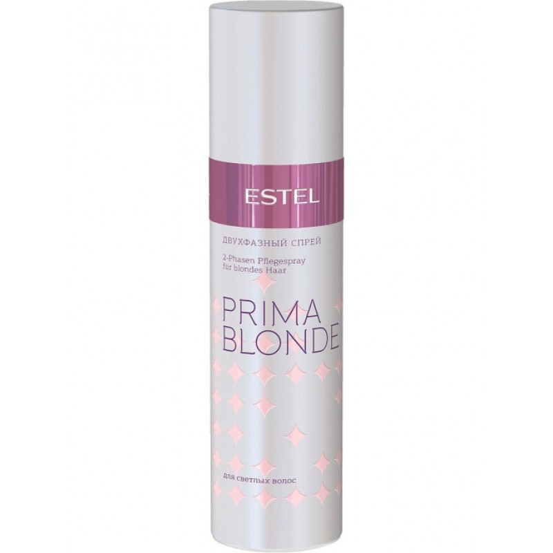 Двухфазный спрей для светлых волос ESTEL PRIMA BLONDE, 200 мл