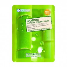 Маска для лица тканевая с экстрактом бамбука Belove FoodaHolic Natura Skin, 23 мл