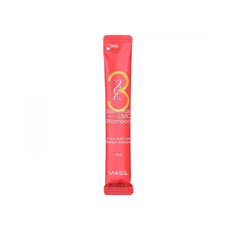 Шампунь восстанавливающий с аминокислотами Masil 3 Salon hair stick pouch, 8 мл