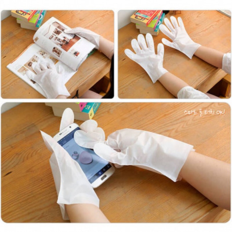 Увлажняющая маска-носочки для рук 1 пара Dry Essence, Petitfee