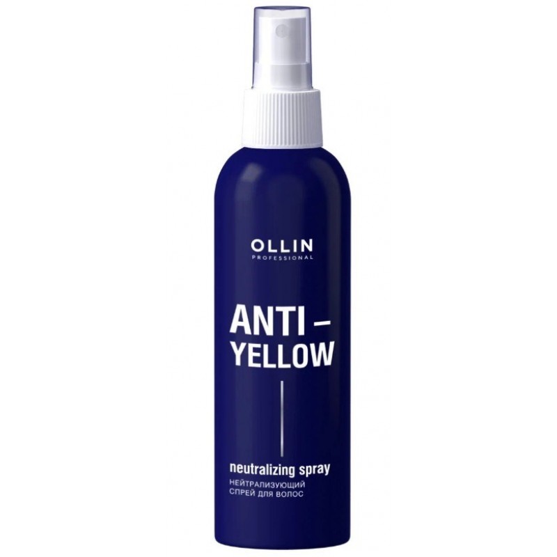 Нейтрализующий спрей для волос Ollin Anti-Yellow, 150 мл