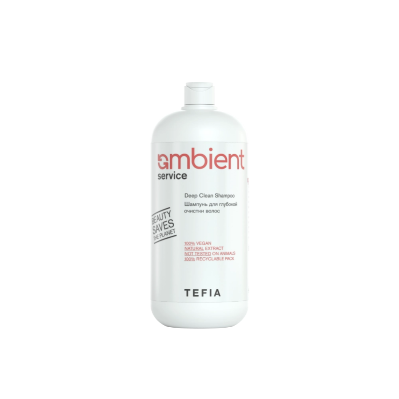 Шампунь для глубокой очистки волос Ambient Tefia, 1000 мл