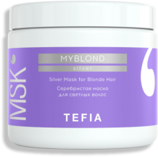 Серебристая маска для светлых волос / Silver MyBlond Tefia, 500 мл