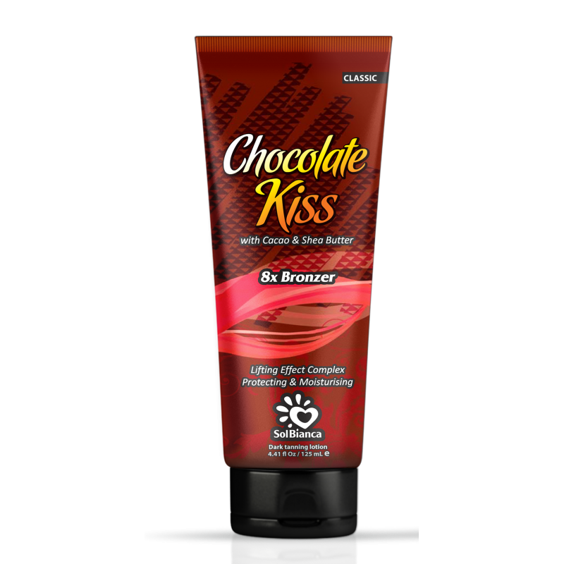 Крем с маслом какао, маслом ши и бронзаторами / Chocolate Kiss 125 мл